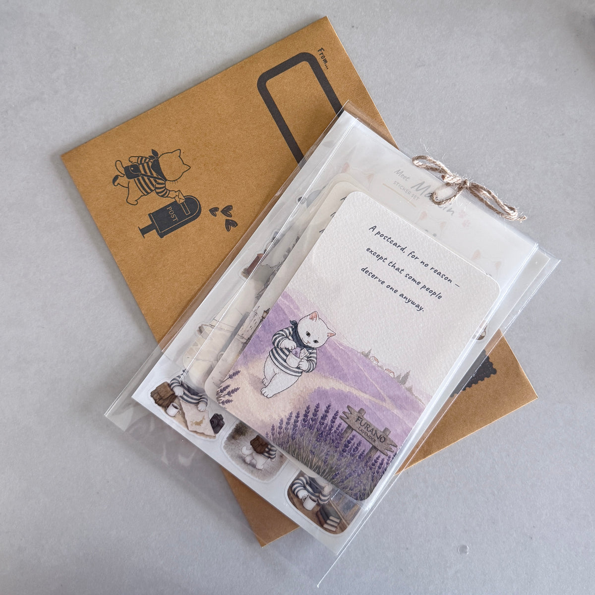 Wish You Were Here — Set of 5 Illustrated Postcards
