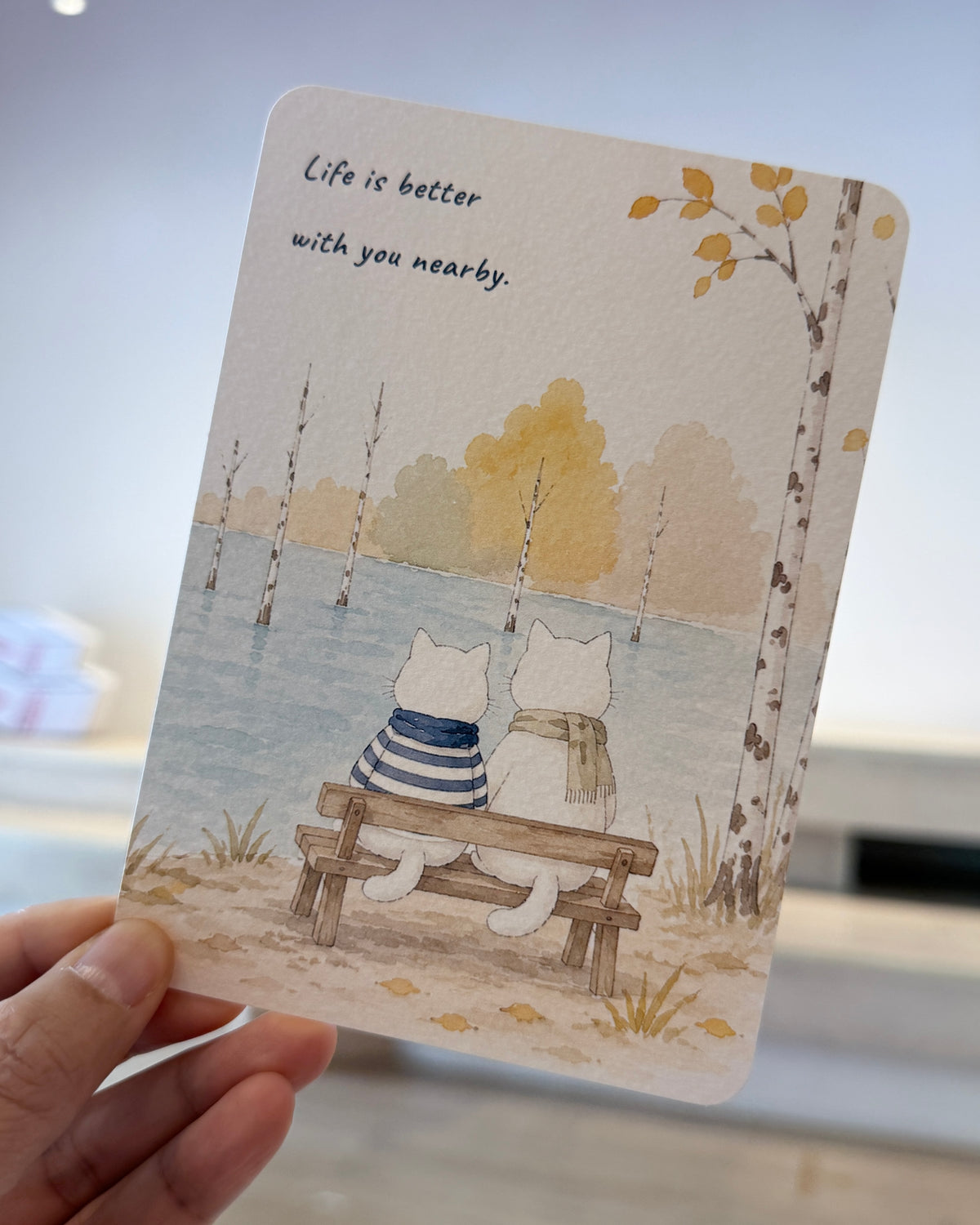 Wish You Were Here — Set of 5 Illustrated Postcards
